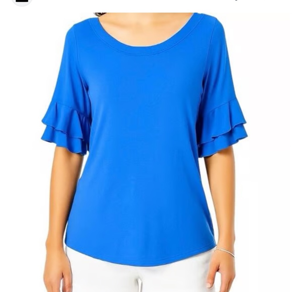 Lilly Pulitzer Lula Blue Top